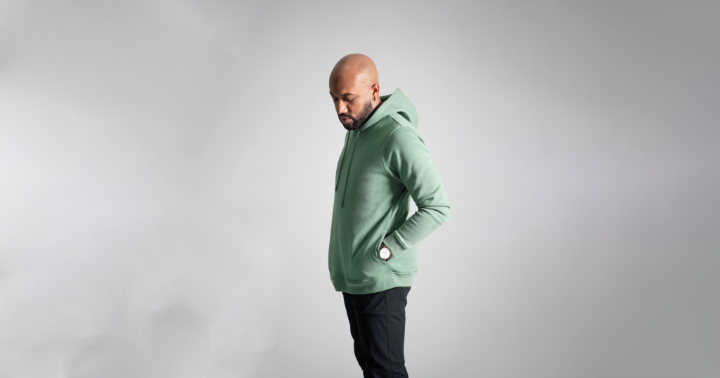 Cortex hoodie aloe green