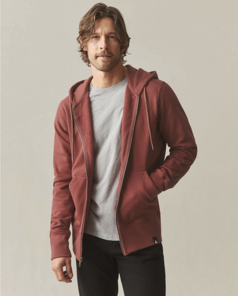 American Gian Mens Classic Full Zip Hoodie