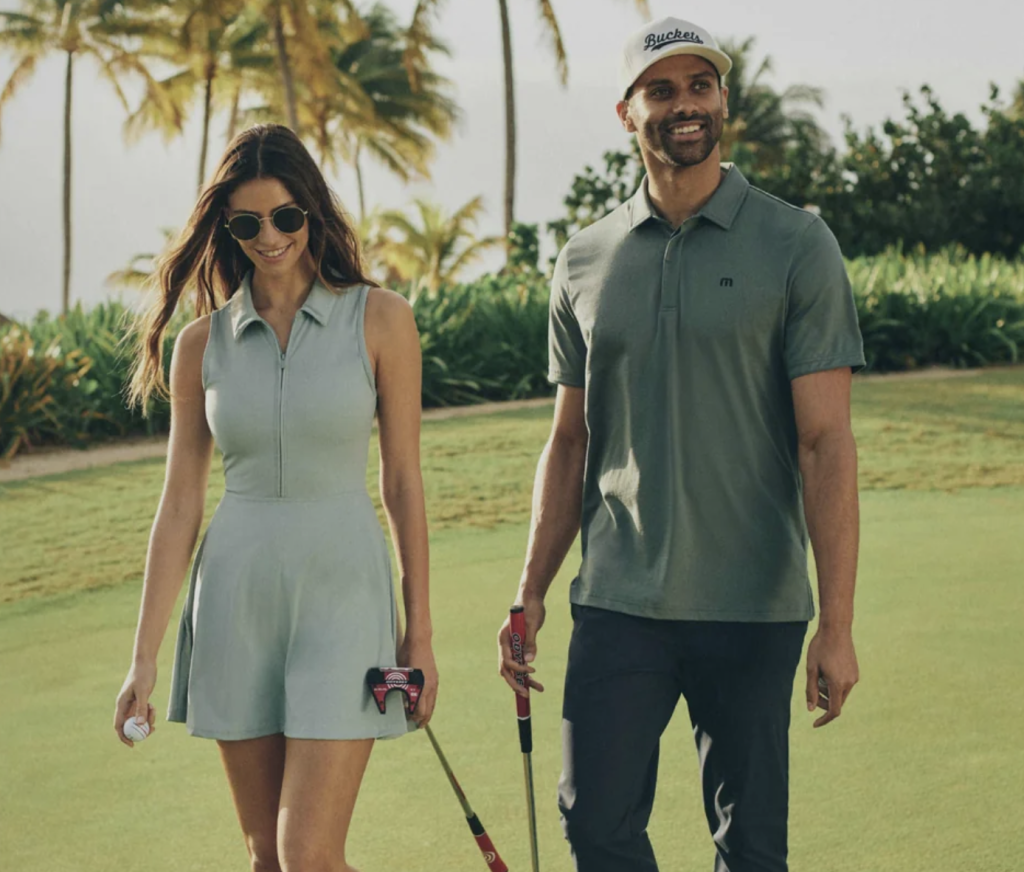 travis Mathew golf polos