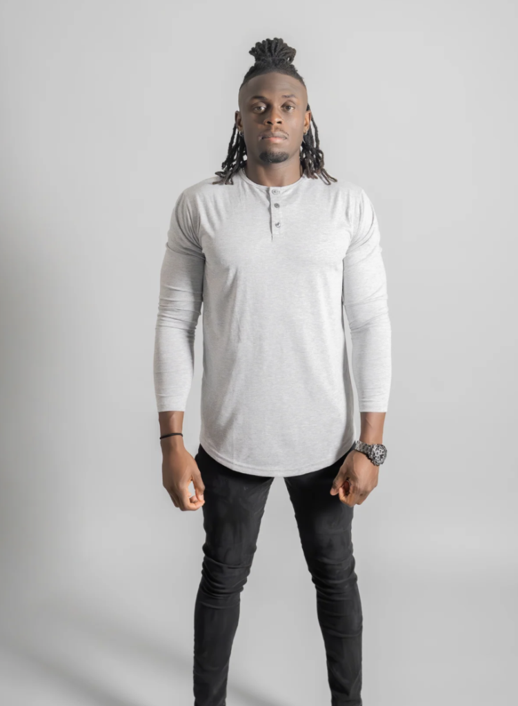 long sleeve henley