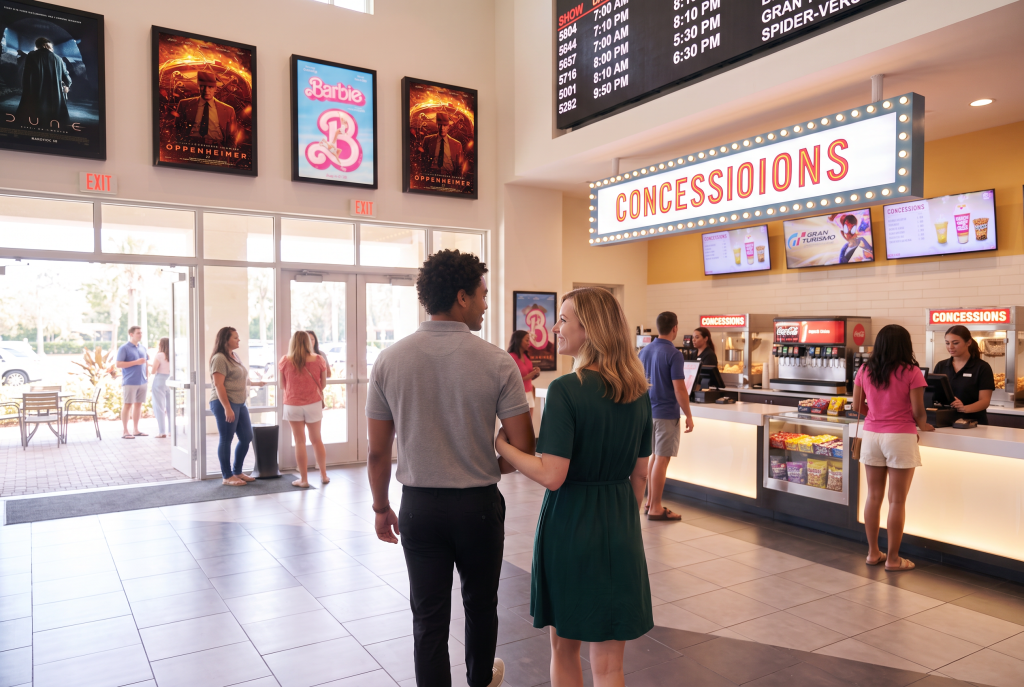 What to wear to the movie theaters on a date