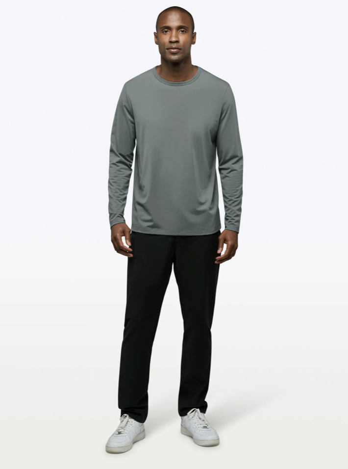 cuts clothing long sleeve curved hem